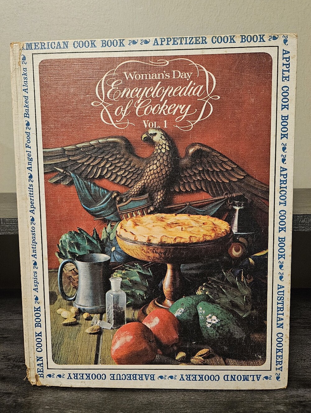 Vintage 1966 Woman's Day Encyclopedia of Cookery Vol 1 Hardcover